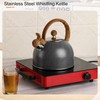 Whistling Kettle 2.5L Capacity Stainless Steel Stovetop Teapot for Water