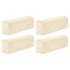 QUARKZMAN Set of 4 Sofa Armrest Covers, Stretch Couch Armrest