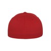 Flexfit Unisex Wooly Combed Baseball Cap, Red, l