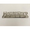 Shiny Nickel Plated Solid Brass" House Keys" Key Hook 5