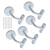 White Handrail Brackets Stair Handrail Bracket Bannister Support Handrails 63mm