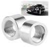 Oxygen Sensor Nut Bung, 2PCS Oxygen Sensor Bung Adapater Stainless