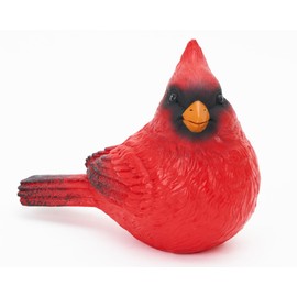 AMOIENSIS Red Cardinal Figurine, 8 inch Resin Vibrant Bird Figurines Home Decor, Red Cardinal Memorial Gifts for Loss of Loved One, Cardinal Bird Statue Decor, Collectiale Bird Lovers Gift