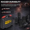 1/2" Drive Crank Bolt Socket Set, 17MM, 19MM, 21MM, 22MM,
