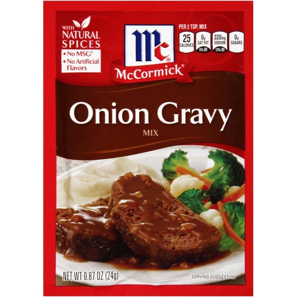 Mccormick Schilling Env Onion Gravy, 1-Count (Pack Of 12)