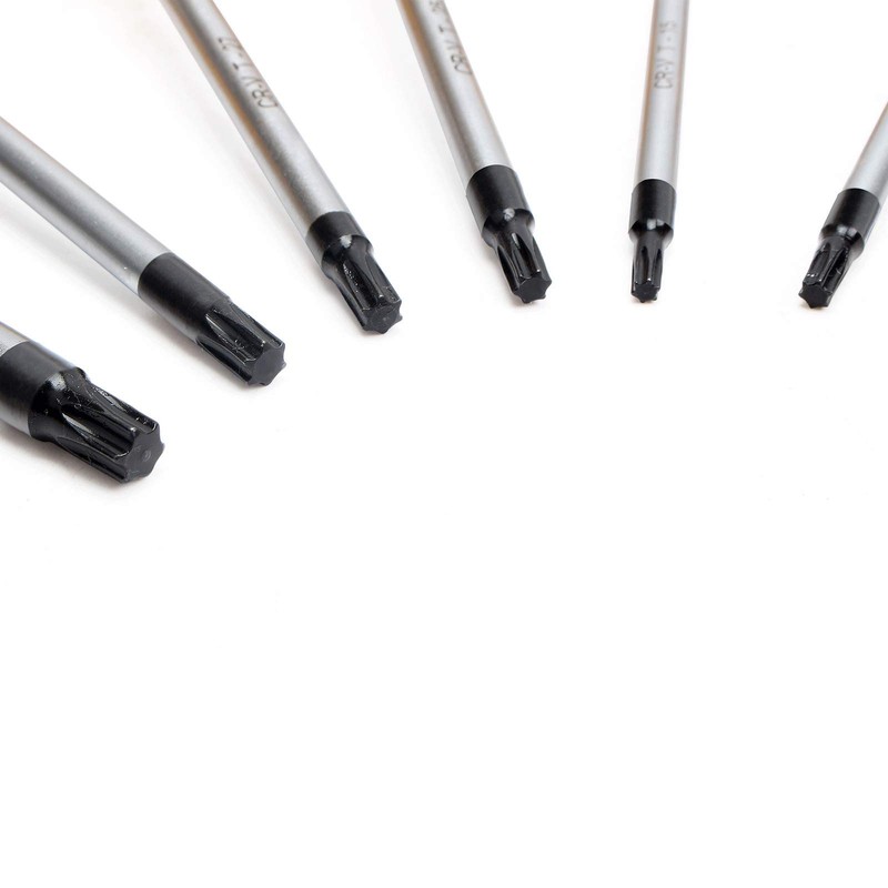 11 pcs T-Star Torx Screwdriver Set T6-T40