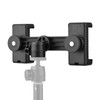 Double Phone Holder Tripod Mount Adapter Horizontal Vertical Shooting with