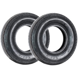 eCustomrim 2-Pack Trailer Tire 4.80-8 480-8 Load Range C D.O.T. Approved - 2 Year Warranty