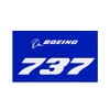 (ボーイング) BOEING 737 ブルー ステッカー