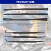 6PCS/Set Prying Bar Hook Set Double Ended ABS Plastic Black