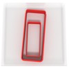 Custom Cutters Rectangle Shape Cookie Cutters | Plastic Cutters for