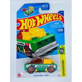 Hot Wheels 2022 - Custom Small Block - Green - Experimotors 8/10