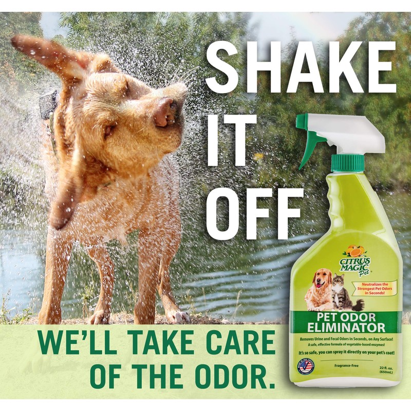 Citrus Magic Pet Odor Eliminator, 22-Fluid Ounce