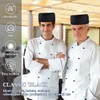 FOROREH Chef Hat Adjustable,3 PCS Kitchen Cooking Cap,Catering Hat Breathable,Mesh