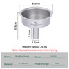 Boundless Voyage Titanium Funnel with Strainer Mini Kitchen Funnel, Hip
