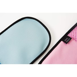 Balance Dementia Restraint Gloves Mittens – Fingerless Medical Mittens for Elderly Safety, Anti-Scratch & Anti-Pulling Hand (Pink, one size)