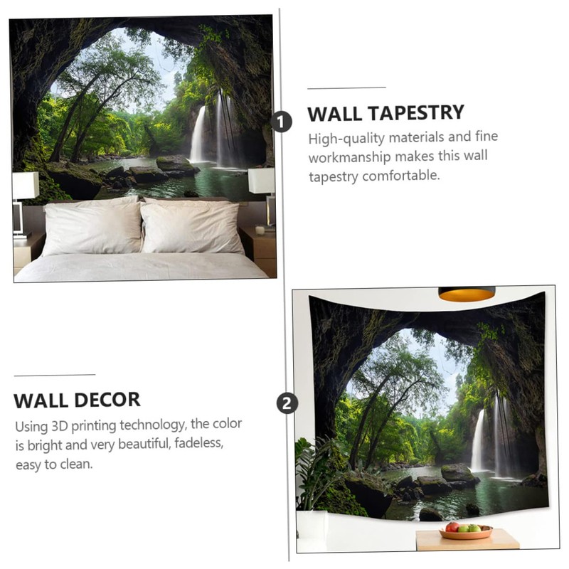 ABOOFAN 1Pc Tapestry Wall Hanging Decor Soft Polyester Home Decor