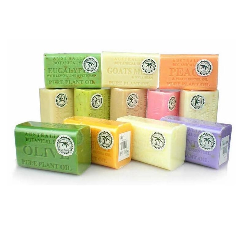 AUSTRALIAN BOTANICAL PURE PLANT OIL SOAP BARS 200G
