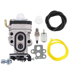 Kizut 130BT Carburetor for Husqvarna 130 BT 530BT Backpack Leaf Blower Parts RedMax EBZ3050RH EBZ3000RHCA 504116101 Carb with Spark Plug Primer Bulb Fuel Line Filter Kit