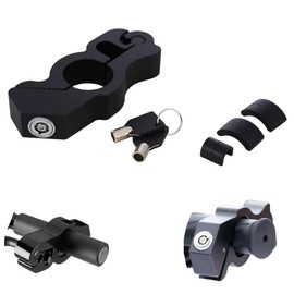 Candado para Acelerador y Manillar Candado de Freno para Moto Seguridad Bloqueo del clutch Bicicleta Scooter Atv Universal