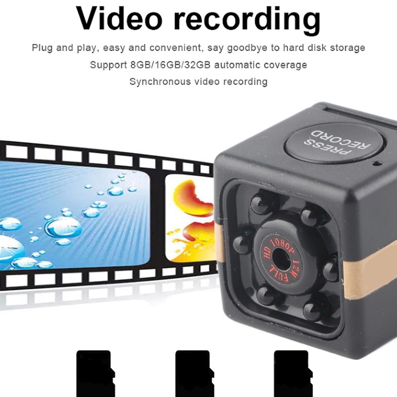 Mini Camera Wireless 1080p HD Camera with Infrared Night Vision