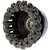 Osborn 2608151 Cup Brush M14 Knotted of Steel Wire, 0