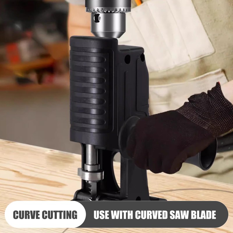 Candeon Reciprocating Saw Adapter for Cordless Drill, Reciprocating Saw Mounting