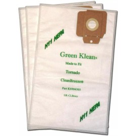 Tornado CV30 & CV38 H11 Hepa Vacuum Cleaner Bag by Green Klean K6904305