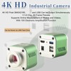 Industrial Microscope Camera 4K HD 8.3MP Digital High Definition Multimedia