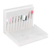 10 Pcs Nails Drill Bit Set Portable Remove Polishing Nail