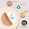 6Pcs Cork Trivet Set - 19CM Round Thick Corks Placemats