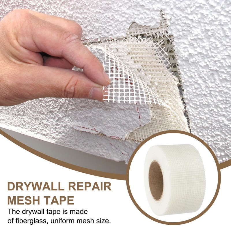 PATIKIL Drywall Repair Mesh Tape, 3 inch x 164 ft