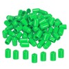 sourcing map 50pcs 8mm Rubber End Caps Cover PVC Vinyl
