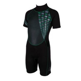 Tamino 2 mm Children's Wetsuit Shorty green Size:140-146 (M)