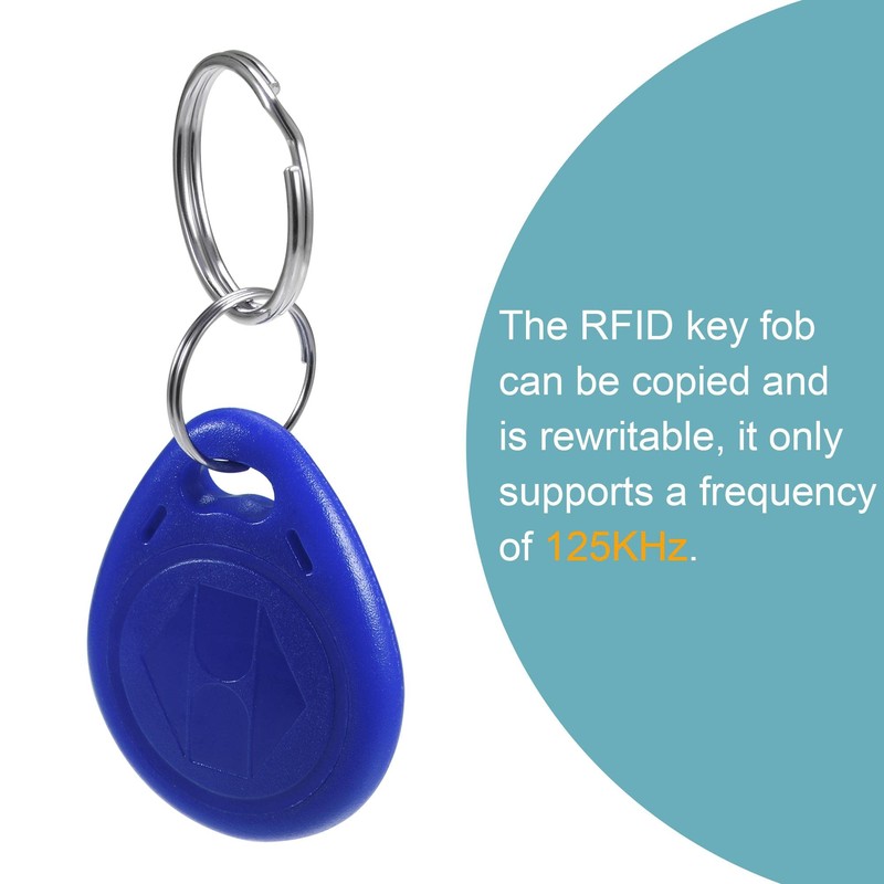sourcing map ID Card Key Fobs RFID Proximity 125KHz Rewritable
