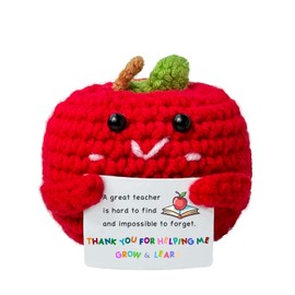 Zelaxeyi Mini Apple Teacher Gifts for Girls, Boys, Women, Men, Best Friends. Thank You Gifts for Men Women for Teacher's Day, Graduation, Last Day of School