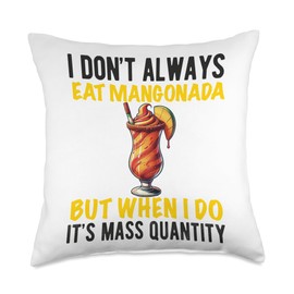 Mangonada Mango Chamoy Mexican Candy Comida Mexicana Mexico Throw Pillow