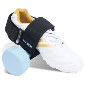 Saubere 2Pcs Dumbbell Foot Attachment for Leg Workout at Home, Ankle Straps for Weights, Tibialis Trainer, Hip Flexors Exercise Tool for Women and Men
