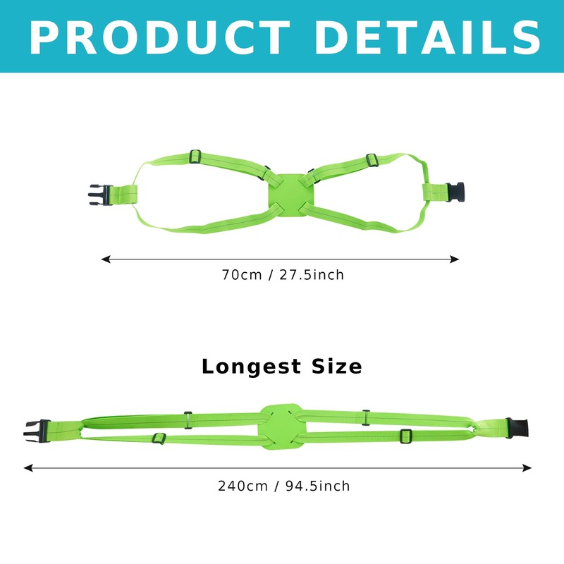 Travelkin Luggage Straps Bag Bungees for Suitcases Add a Bag,