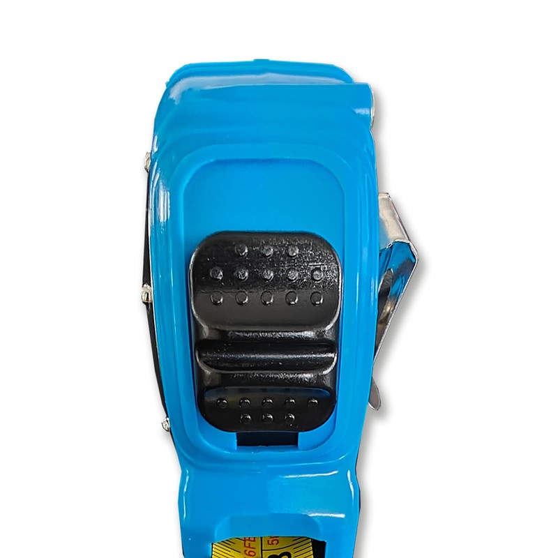 DRAAK Tape Measure, 5m/16ft, Thumb Lock, Button Stop, Belt Clip,