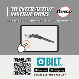 Danco 12062 Decorative Replacement Toilet Lever Handle with Front Angle/Side/Vertical Mount, White/Chrome