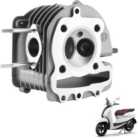 New Olym 62.5mm 2.46'' GY6 Cylinder Head Replacement for 180-230cc Chinese Scooter Moped ATV Go Kart 4-Stroke GY6 Engine