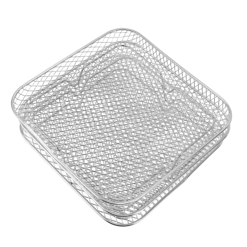 3PCS Fryer Rack Set 304 Stainless Steel Stackable Multi Layer