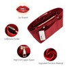 ZTUJO Purse Organizer Insert For Handbags, Silky Bag Organizer With