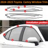 Window Trim Chrome Delete Blackout Overlay Kit Pre-Cut Vinyl Compatible