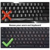 3PCS Arabic Keyboard Stickers for Laptop, MacBook Air/Pro, Desktop PC