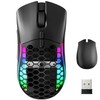 ELECGO Wireless Mouse, Bluetooth Mouse 2400 DPI with 2 Side