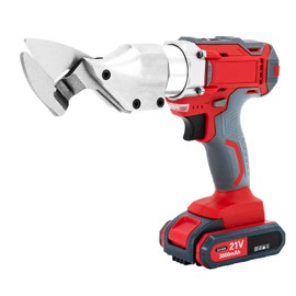 HAPPCUCOE 21V Metal Shear, 600W Cordless Electric Metal Cutter Shear,Two-Speed Adjustment,For Cutting Iron, Aluminum, Stainless Steel, Color Steel Tile,1300R/Min