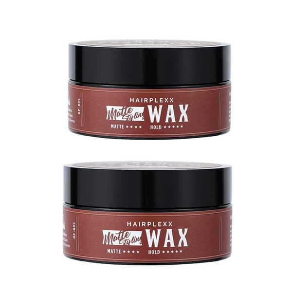 Hairplexx Matte Wax to Improve Texture and Thickness, Strong Hold