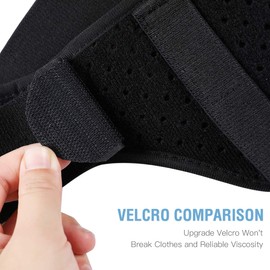 Hernia Belt for Men Hernia Support Truss for Single/Double Inguinal or Sports Hernia, Adjustable Waist Strap with 2 Removable Compression Pads Breathable